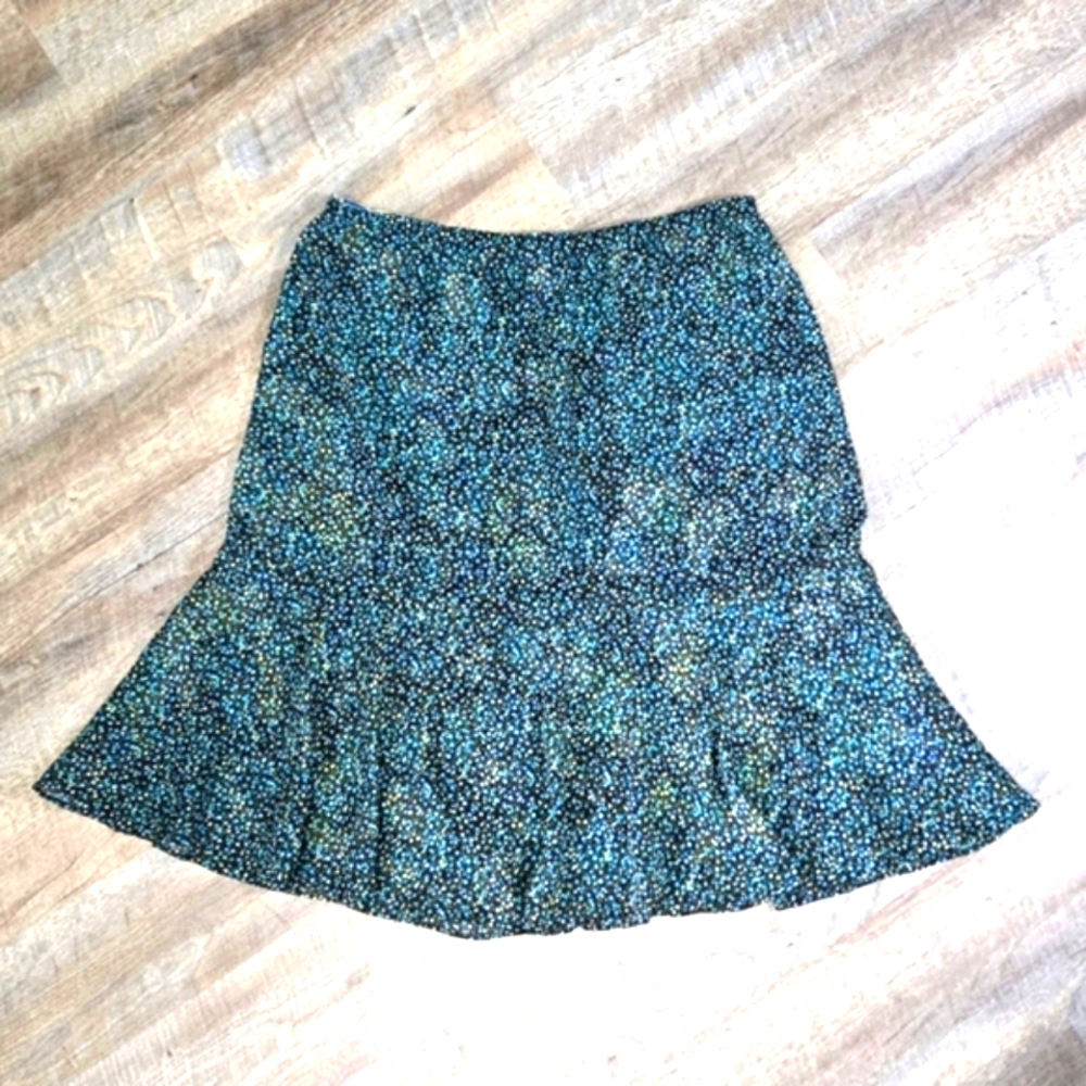 Christopher & Banks Reversible Floral Women's Skirt - Picture 3 of 10